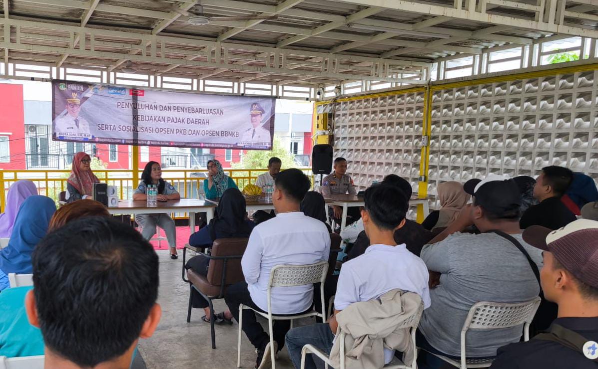Bapenda Banten Gelar Penyuluhan dan Penyebarluasan Kebijakan Pajak Daerah Serta Opsen PKB dan BBNKB