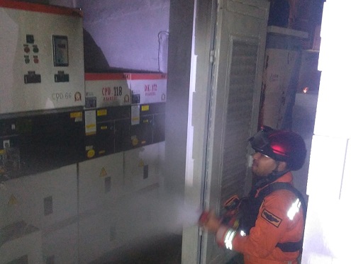 Gardu Listrik di Poris Cipondoh Terbakar, Diduga Akibat Korsleting Listrik