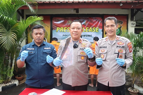 Polsek Jatiuwung Bekuk Enam Pelaku Curanmor Asal Serang dan Rangkasbitung