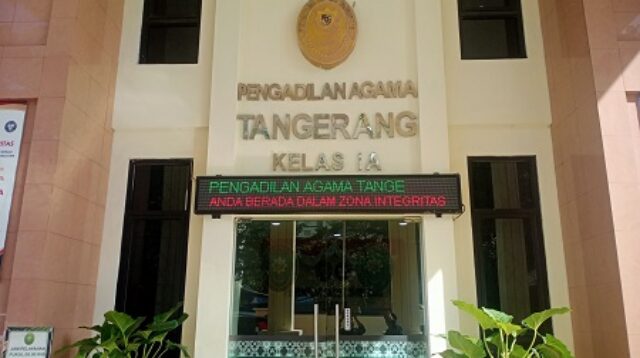Perkara di Pengadilan Agama Tangerang Turun, Perceraian Masih Dominan