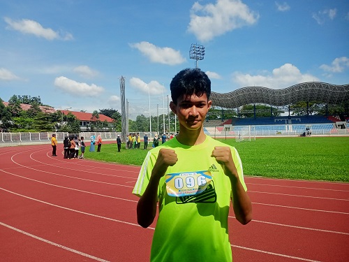 Remaja Tuna Grahita Muhammad Aditya Raih Emas di Kejuaraan Walikota Cup Atletik Paralympic Kota Tangerang 2025