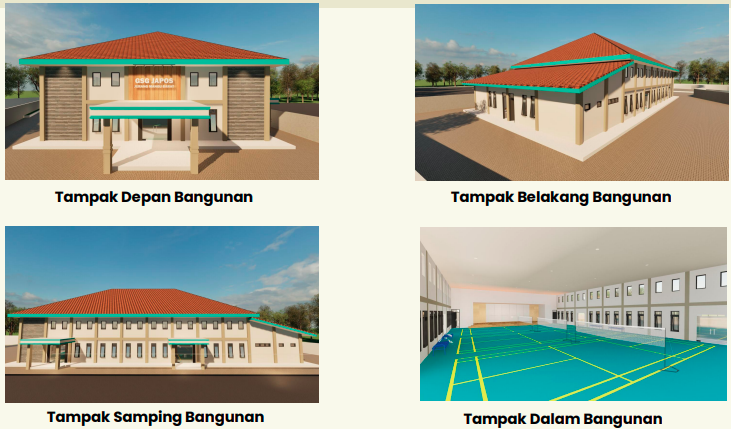 DCKTR Tangsel : Pembangunan GSG Perumahan Japos Telah Rampung
