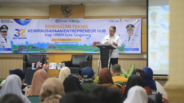 Disperindagkop Tangerang Perkuat UMKM Lewat Bimtek Entrepreneur Hub