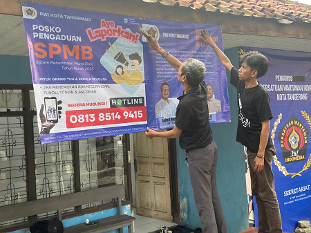PWI Buka Posko Aduan SPMB, Disdik Kota Tangerang: Ini Mitra Strategis Kawal Proses Seleksi PWI Buka Posko Aduan SPMB, Disdik Kota Tangerang: Ini Mitra Strategis Kawal Proses Seleksi