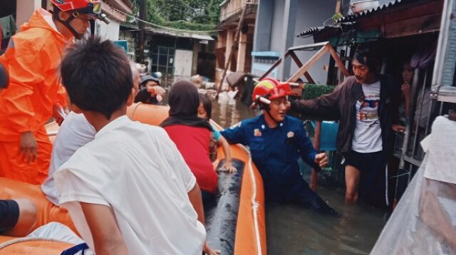 Hujan Deras di Kota Tangerang, 2 Titik Wilayah Terendam Banjir