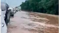 Banjir Genangi Tol Jakarta–Tangerang KM 24, Lalu Lintas Tersendat