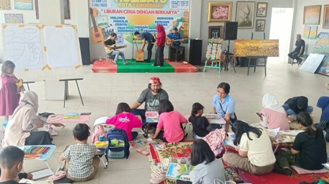 DKT Art Holiday Ajak 200 Pelajar Kota Tangerang Isi Liburan Tanpa Gadget