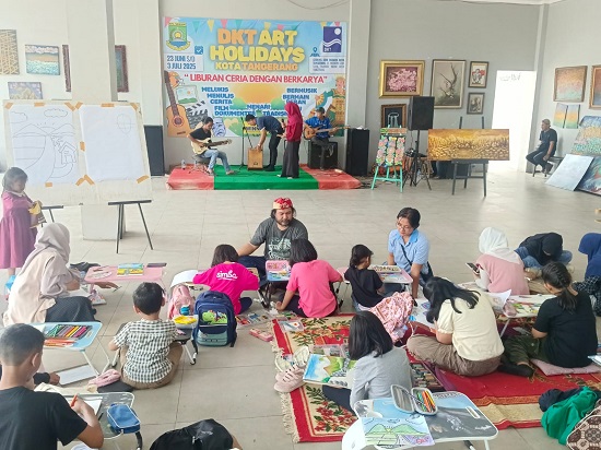 DKT Art Holiday Ajak 200 Pelajar Kota Tangerang Isi Liburan Tanpa Gadget