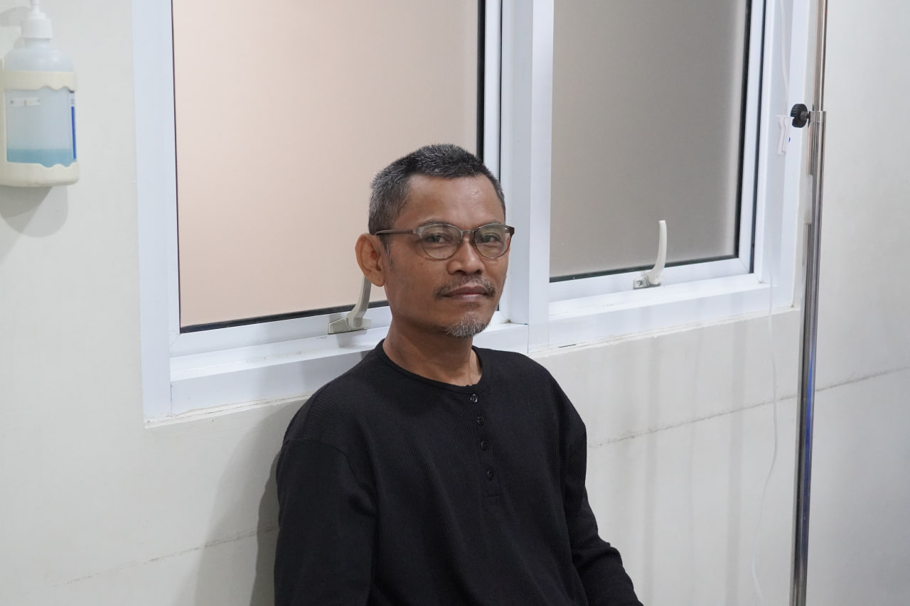 Saiful Puas Jalani Pengobatan dengan Program JKN Saiful Puas Jalani Pengobatan dengan Program JKN