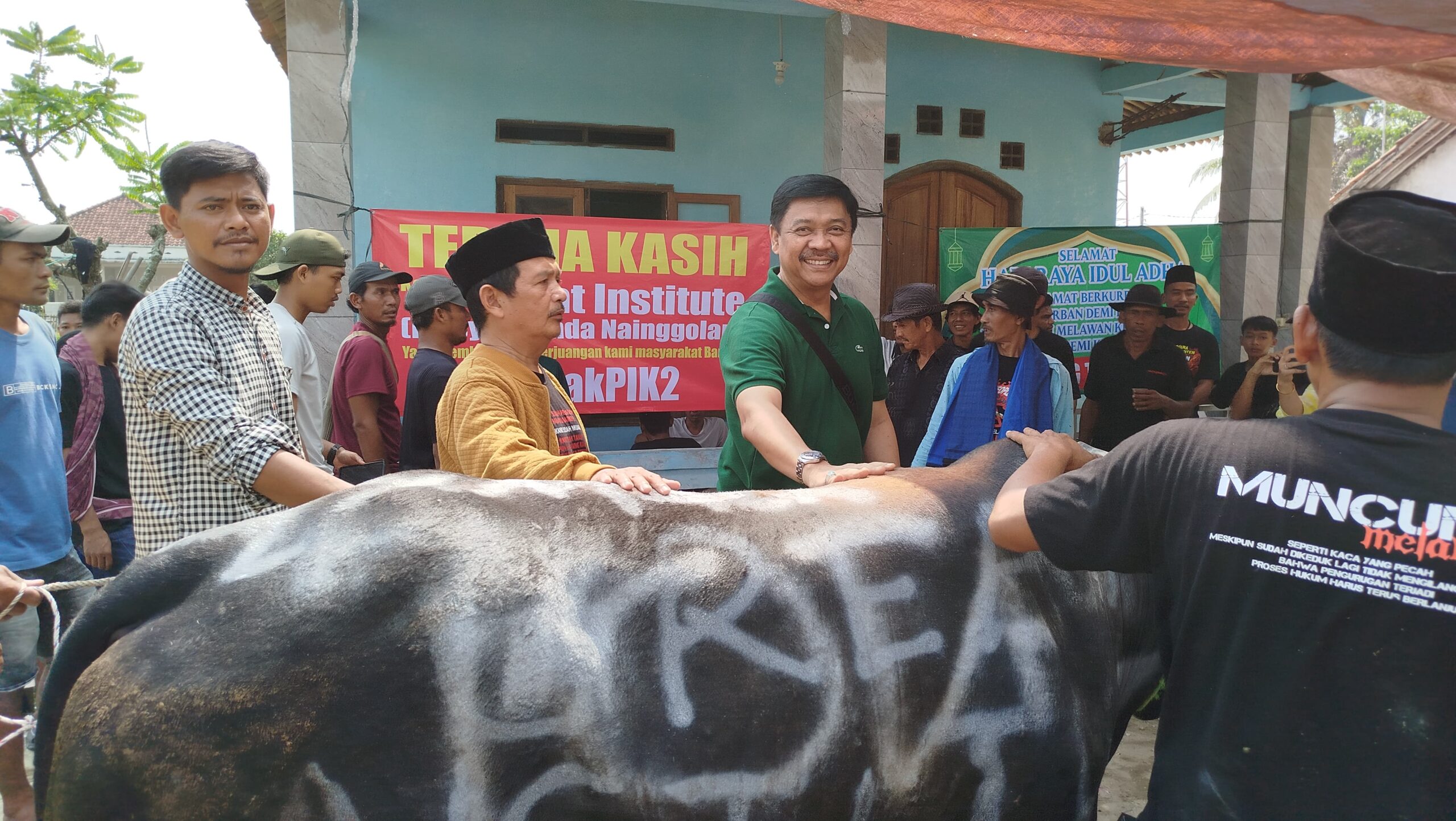 GREAT Institute Serahkan Sapi Kurban, Suarakan Keadilan untuk Warga Pesisir