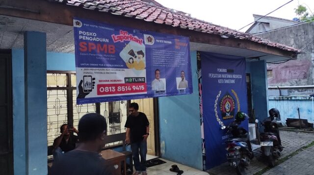 Puluhan Pengaduan Masuk ke Posko SPMB 2025 PWI Kota Tangerang