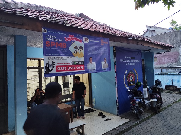 Puluhan Pengaduan Masuk ke Posko SPMB 2025 PWI Kota Tangerang