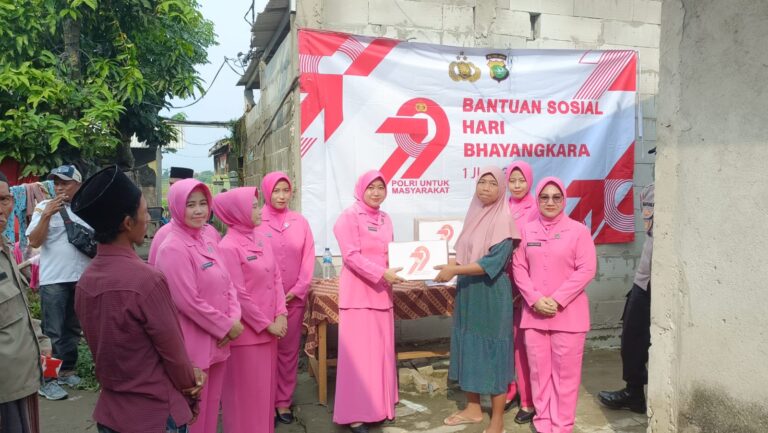 Jelang Hari Bhayangkara ke-79, Polsek Sepatan Gelar Bakti Sosial dan Santunan Duka