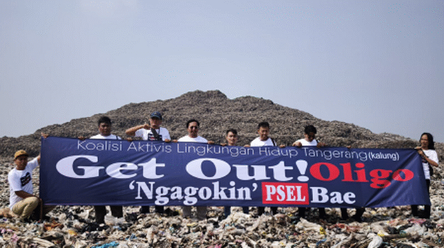 PSEL Kota Tangerang 'Mandek', Aktivis Lingkungan: Get Out Oligo!