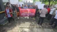 Massa Aksi Demo SMAN 11 Kota Tangerang Tuntut Transparansi SPMB