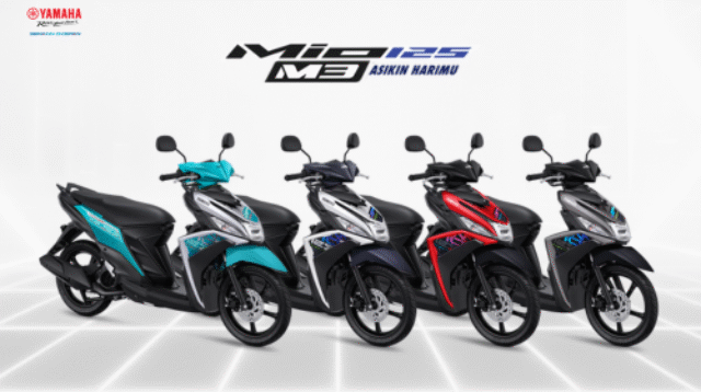 Yamaha Hadirkan Warna Baru Mio M3, Lebih Sporty dan Ekspresif untuk Anak Muda