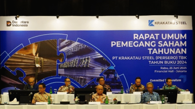 Didukung Danantara, Krakatau Steel Siap Kejar Target Industri Baja 2045