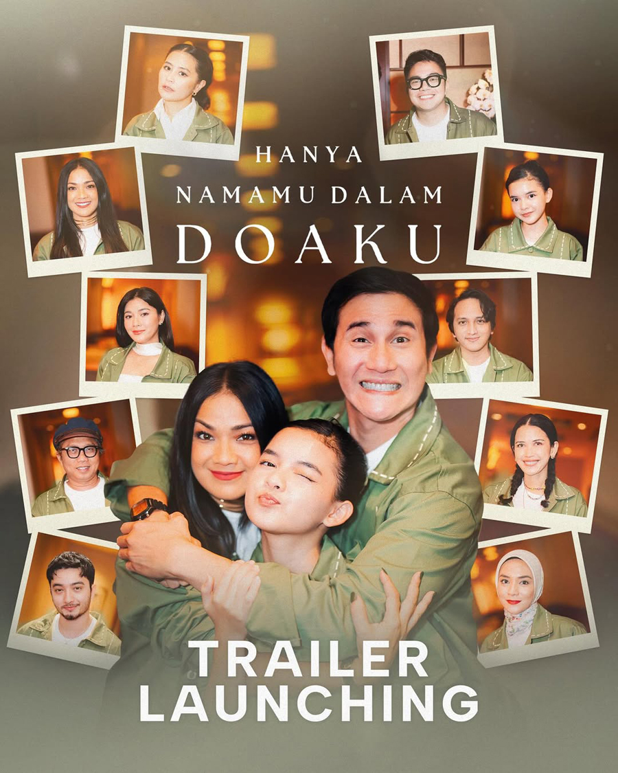 Film Baru Vino G Bastian dan Nirina Zubir Berjudul Hanya Namamu Dalam Doaku