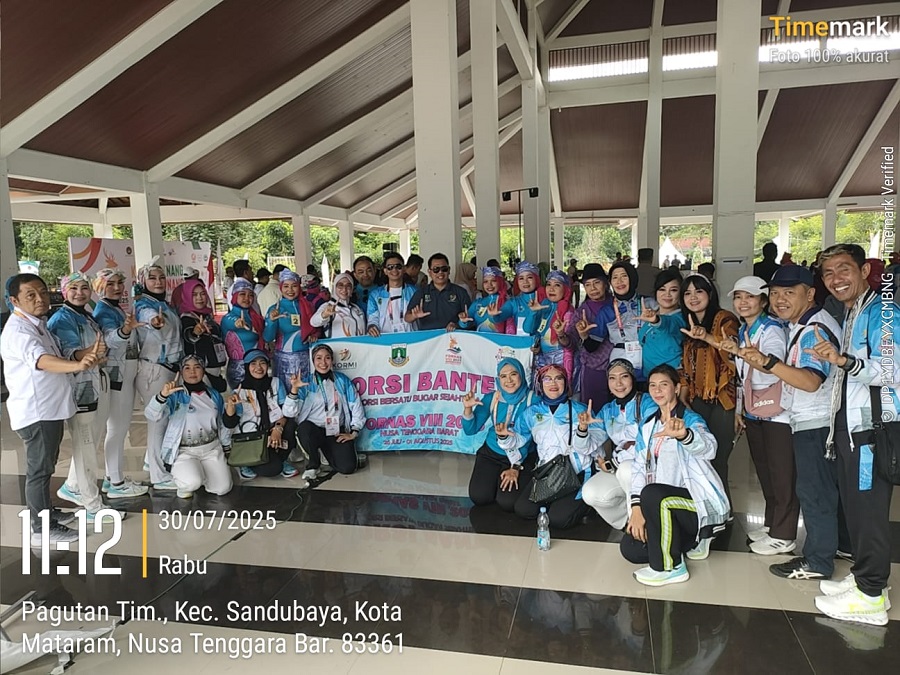 Fornas VIII NTB, Kontingen Banten Masih di Posisi 9