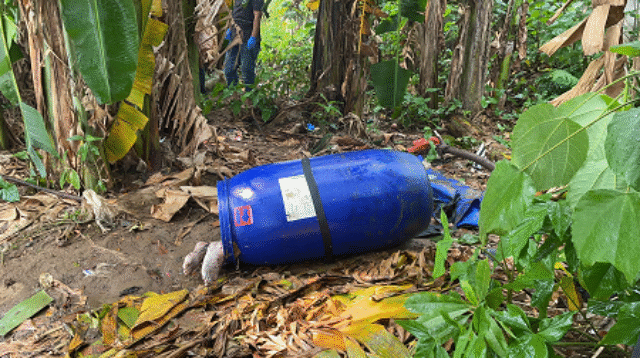 Kronologi Penemuan Mayat Perempuan dalam Tong Plastik 
