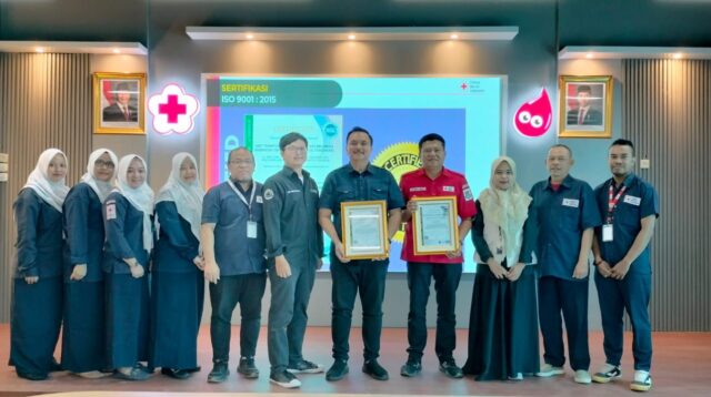 Keren ! PMI Kabupaten Tangerang Kembali Raih lSO 9001 dan 27001