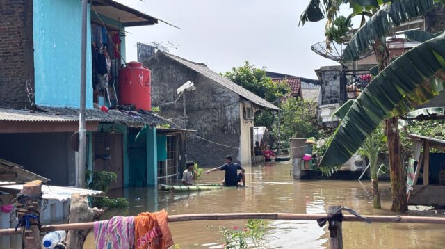 Sebagian Titik Banjir di Kota Tangerang Mulai Surut, Sejumlah Lokasi Masih Terendam