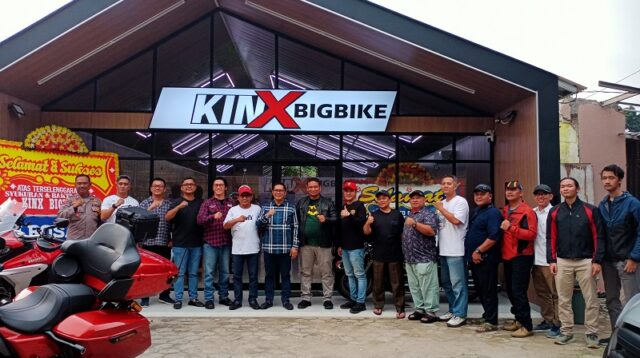 KINX BigBike Resmi Dibuka di Kota Tangerang, Satukan Dunia Hobi dan Bisnis Otomotif