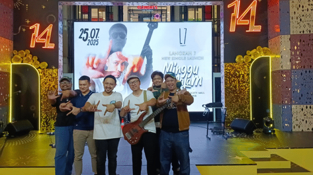 Musisi Kota Tangerang, Langkah 7 Merilis Lagu Berjudul Minggu Malam