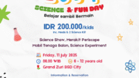 Zuri Science & Fun Day: Liburan Seru Sambil Belajar Sains di Grand Zuri BSD Zuri Science & Fun Day: Liburan Seru Sambil Belajar Sains di Grand Zuri BSD