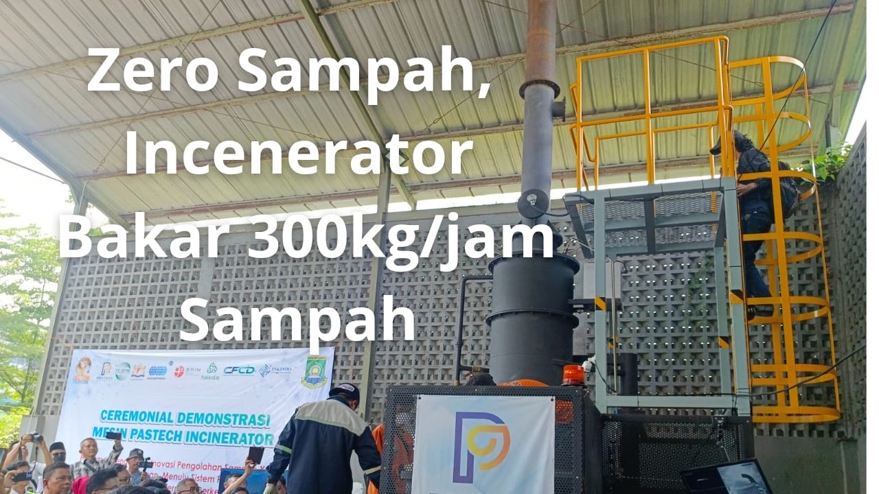 VIDEO : Kurangi Sampah, Pemkot Tangerang Uji Coba Mesin Incinerator