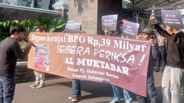 Pegiat Anti Korupsi Banten Desak Kejaksaan Periksa Pj Gubernur Banten Al Muktabar