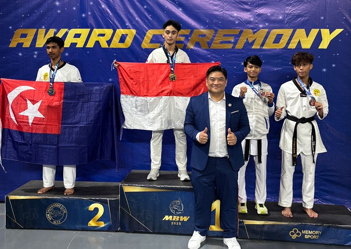 Bripda Petrus Harumkan Nama Indonesia, Raih Emas di Kejuaraan Internasional Taekwondo Malaysia