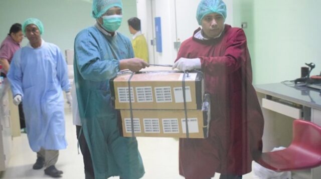 PMI Kota Tangerang Kirim 648 Kantong Plasma untuk Fraksionasi ke Korsel