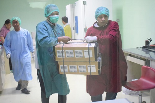 PMI Kota Tangerang Kirim 648 Kantong Plasma untuk Fraksionasi ke Korsel