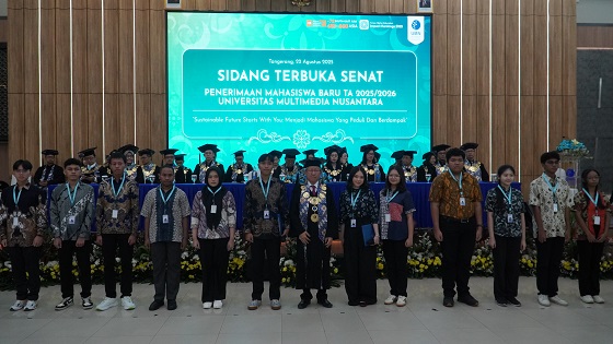 Sidang Senat UMN 2025 Angkat Tema “Sustainable Future Starts With You”