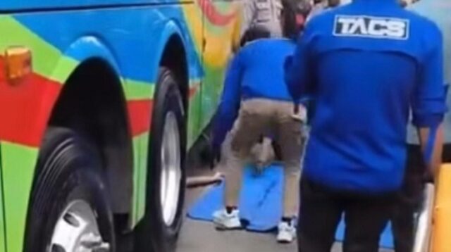 Pria Tanpa Identitas Tewas Diduga Tertabrak Bus di Terminal Poris Plawad