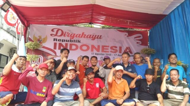 Semangat Kemerdekaan, RT00802 Tigaraksa Gelar Bersholawat Jelang HUT ke-80 RI