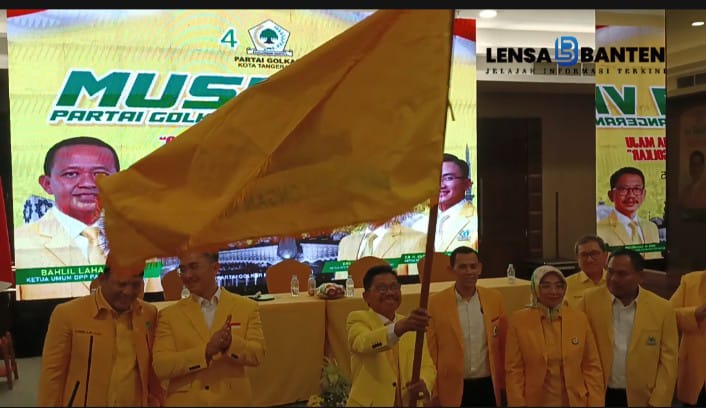 Musda ke-7 Golkar Kota Tangerang Tetapkan Sachrudin Secara Aklamasi (1)