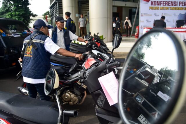 Sindikat curanmor Tangerang Diringkus (3)