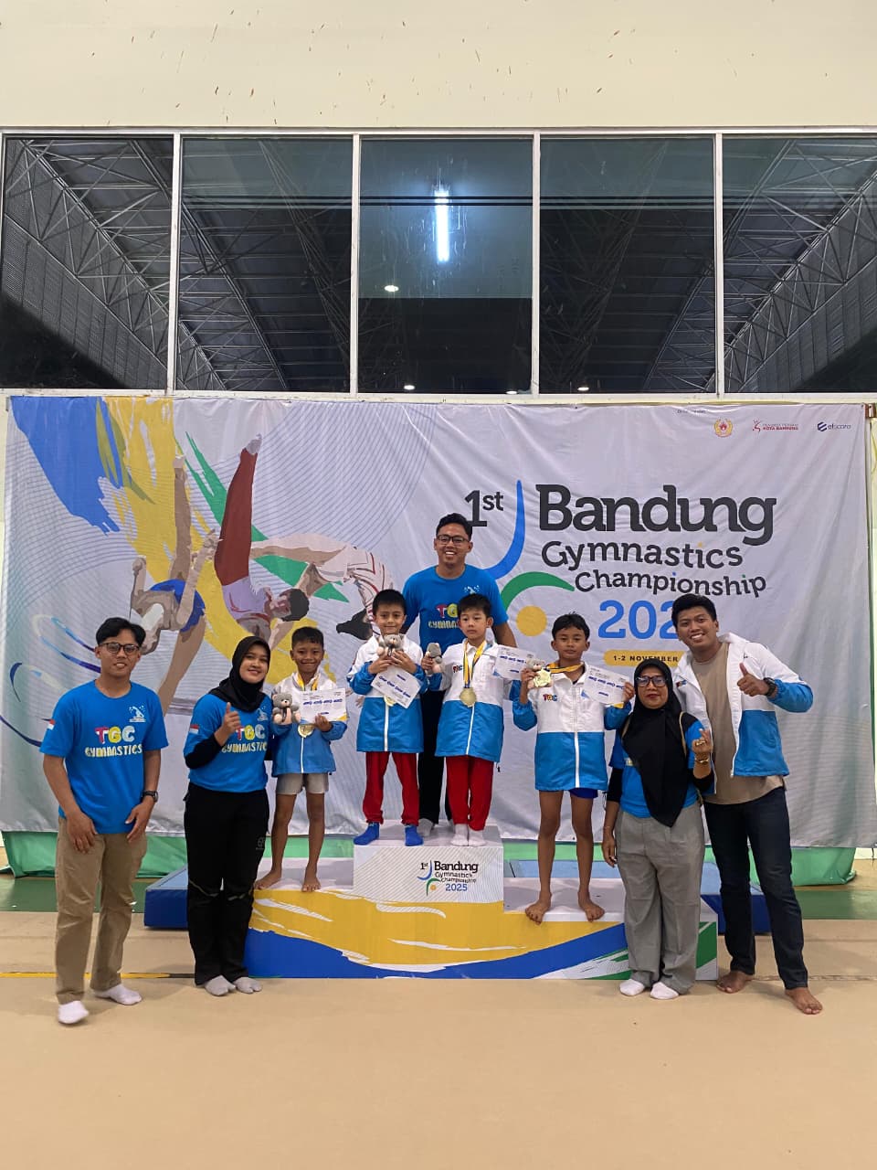 Tangerang Gymnastics Club Borong Medali Terbanyak di Kejuaraan Bandung 2025, Pecahkan Ekspektasi!