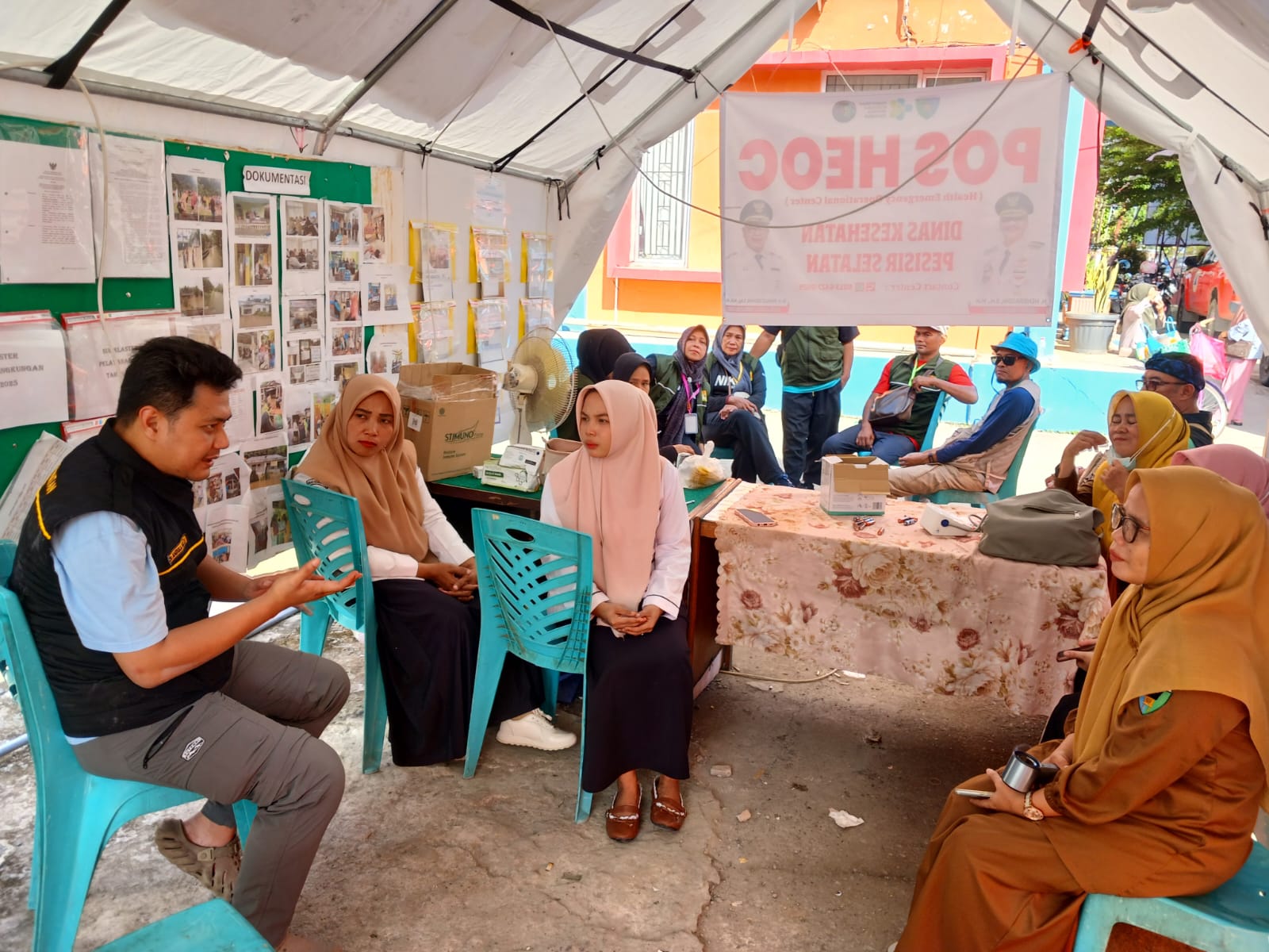 Di Balik Posko Kesehatan, Peran Dinkes Kota Tangerang Menopang Harapan Penyintas Pascabencana (2)