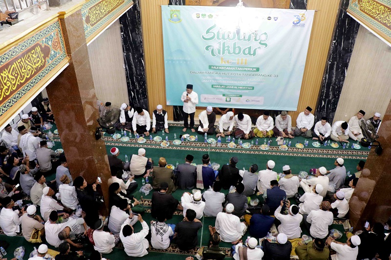 SUBLING AKBAR KE 3 MUI KECAMATAN PERIUK - WALIKOTA - WAKIL