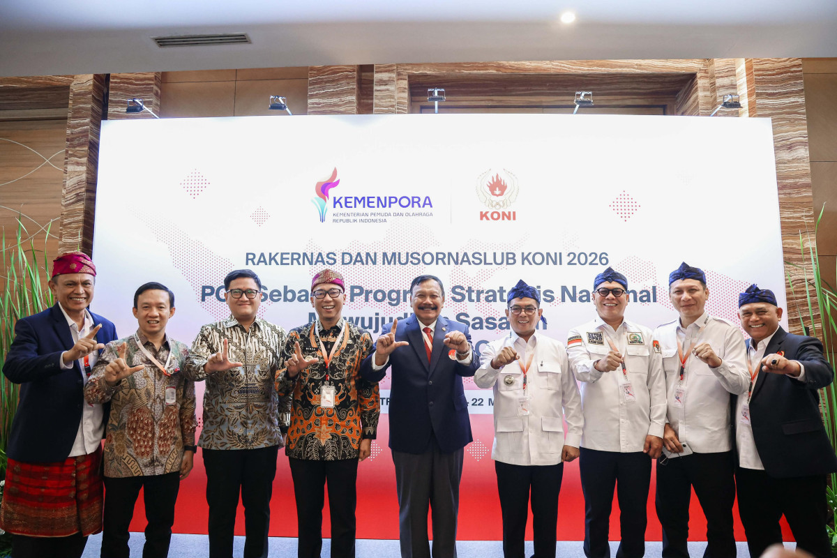 Andra Soni PON XXIII 2032 Dorong Prestasi Olahraga dan Ekonomi Banten Komite Olahraga Nasional Indonesia (KONI) secara resmi menetapkan Provinsi Banten sebagai tuan rumah Pekan Olahraga Nasional (PON) XXIII 2032 bersama Provinsi Lampung. Penetapan itu diresmikan pada rapat pleno Musyawarah Olahraga Nasional Luar Biasa (Musornaslub) KONI 2026 di Hotel Pullman Central Park, Jakarta, Kamis (21/5/2026).