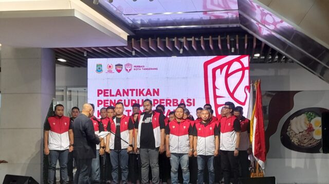 Pelantikan Pengurus Perbasi Kota Tangerang