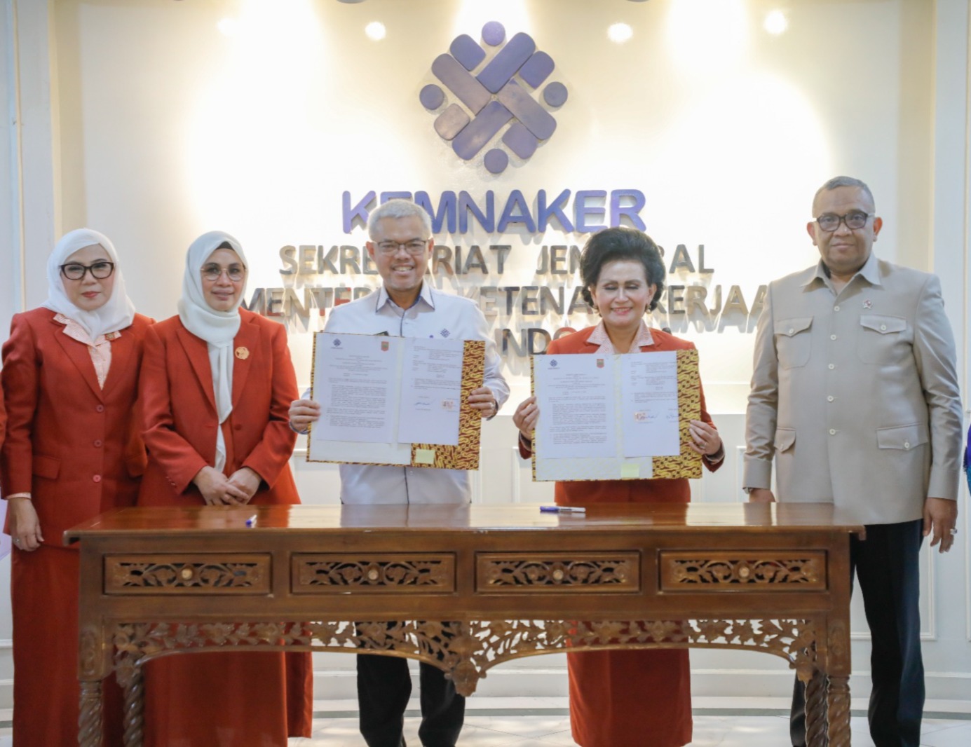 Kemnaker dan Kowani Perkuat Pelatihan Kerja untuk Pemberdayaan Perempuan