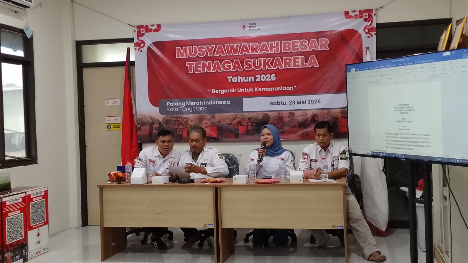 Mewakafkan Diri untuk Kemanusiaan, Marsha Dainiyah Siap Bawa Relawan TSR PMI Lebih Berkarakter