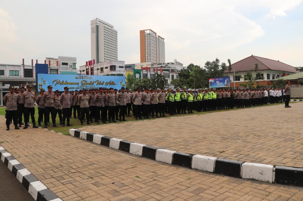 Pengamanan Malam Takbir Iduladha, 400 Polisi Menyebar di 98 Titik