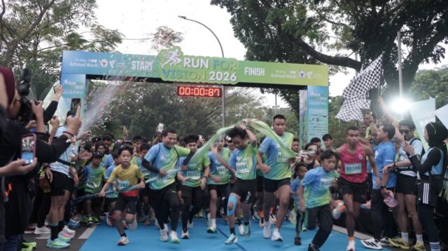 1.200 Pelari Ikuti Run For Vision 2026, Biayai 263 Operasi Katarak Gratis