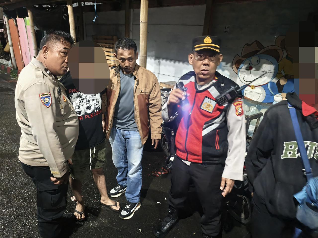 Dua Pemuda Diamankan Saat Patroli Cipkon, Polisi Temukan Paket Ganja di Tanah Tinggi