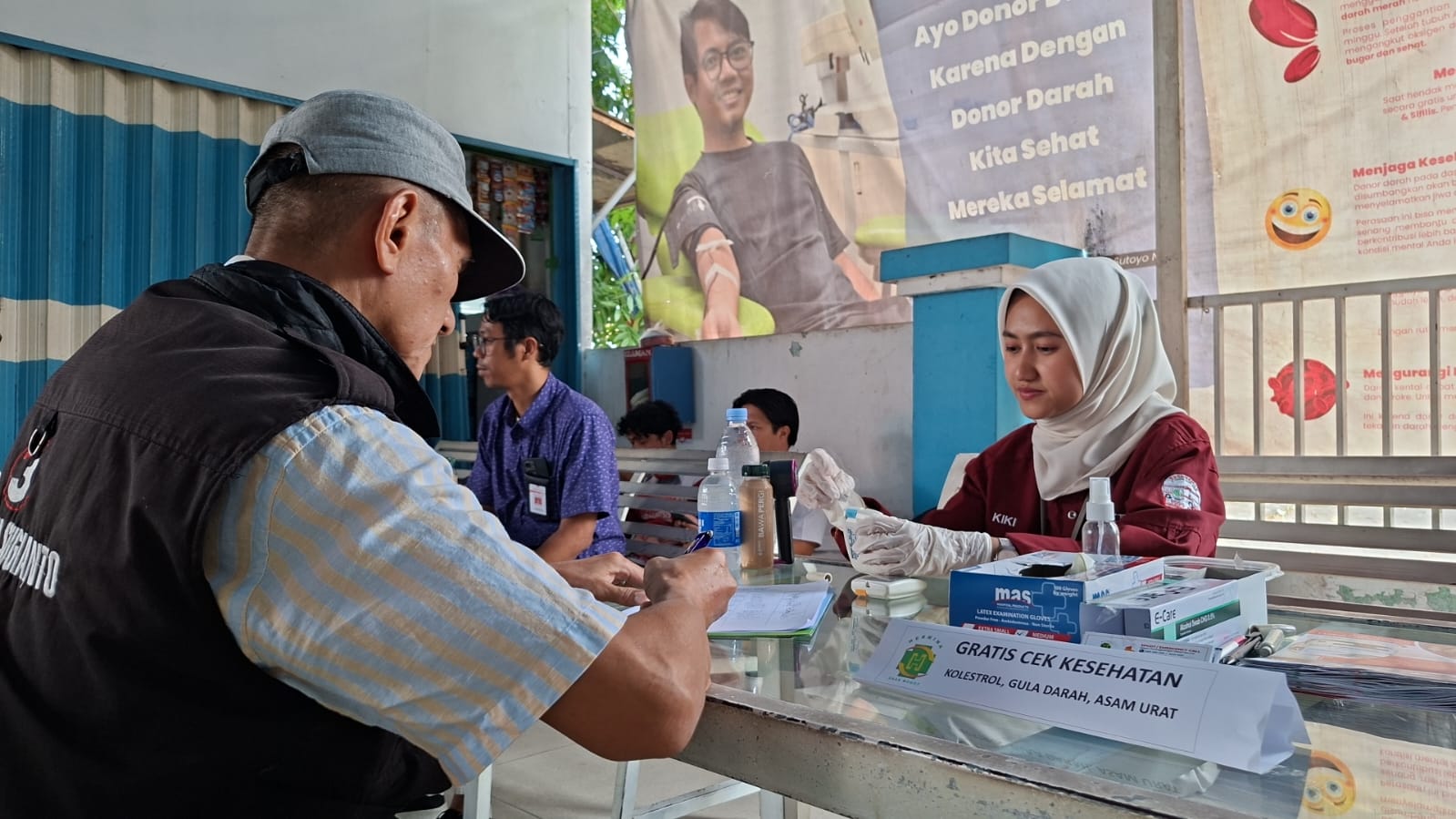 PMI Kota Tangerang Gelar Cek Kesehatan Gratis
